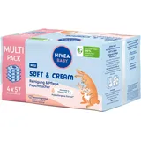 NIVEA BABY Soft&Cream&Pflege Feuchttuecher