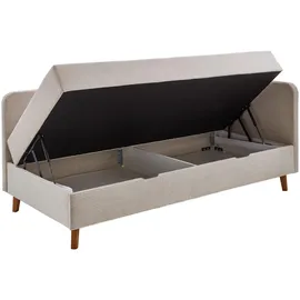 Möbel Kraft Polsterbett 90 x 200 cm Beige