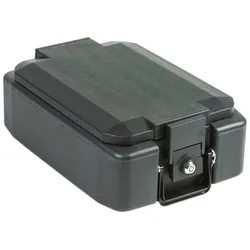 Feuerschutztresor BURG WÄCHTER "Feuerschutz-Kassette FP 22 K", schwarz, B:28cm H:15,5cm L:41cm, Stahl, Tresore, BxLxH: 28x41x15,5 cm