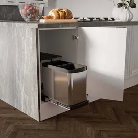 Emuca Recycle Inox 24 l Weiß