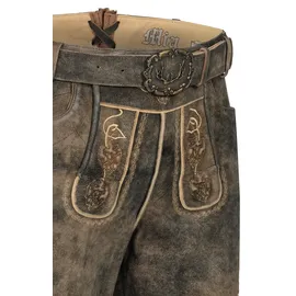 Nübler Lederhose kurz Kuno Smoke | Gr.: 56