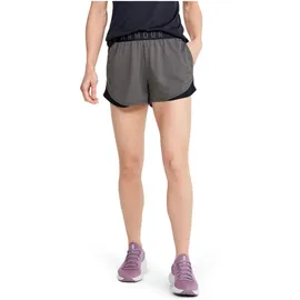 Under Armour Play Up Trainingsshorts 3.0 Damen 090 carbon heather/black/black M