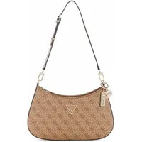 GUESS Damen Schultertasche Noelle gemischt Farbsortierung 35-braun
