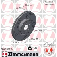 ZIMMERMANN Bremsscheibe 100.3356.54