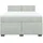vidaXL Boxspringbett 140 x 200 cm Hellgrau