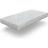 xaluca Matratze Kinderbett 70X160 Viscosoja Höhe18 cm Bezug mit viskoelastischem Bambusgewebe