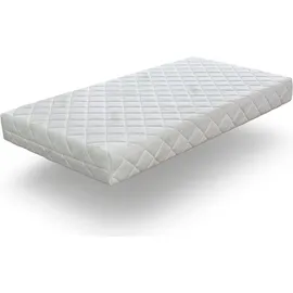 xaluca Matratze Kinderbett 70X160 Viscosoja Höhe18 cm Bezug mit viskoelastischem Bambusgewebe