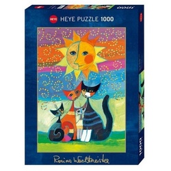 HEYE Puzzle 291587 - Sonne - Rosina Wachtmeister, 1000 Teile, 50.0 x..., 1000 Puzzleteile bunt