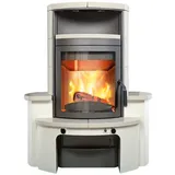 Hark Kaminofen Avenso GT ECOplus 8 kW, Dauerbrand geeignet - weiss