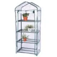 LINDER EXCLUSIV Gewächshaus PVC 0,50 x 0,45 x 1,30 m