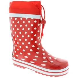 Playshoes Gummistiefel Rot/Weiß 22/23