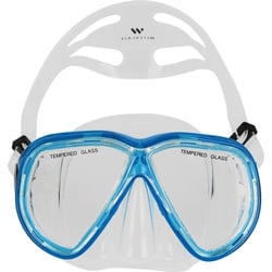 Witeblaze Kinder Amazonas Tauchmaske M - blue transparent