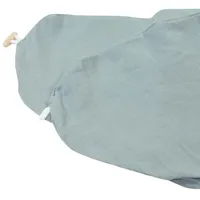 HOBEA-Germany Bezug für Stillkissen Musselin graublau