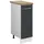 Vicco Unterschrank Apothekerschrank 30 x 46 x 81,5 cm Schwarz