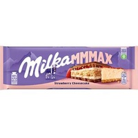 Milka Tafelschokolade Strawberry Cheesecake, Großtafel, 300g