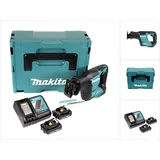 Makita DJR 188 RAJ Akku Reciprosäge Säbelsäge 18 V Brushless + 2x Akku 2,0 Ah + Ladegerät + Makpac