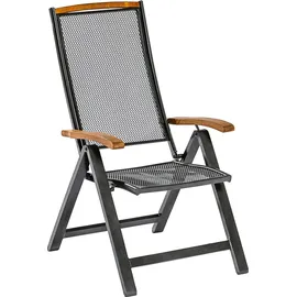 merxxhandels Tilos Ausziehtisch 180/250 x 100 x 75 cm Graphit