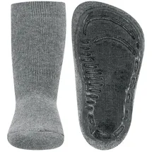 Ewers Stoppersocken Uni in grau meliert | Gr.: 21/22