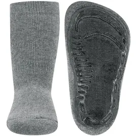 Ewers Stoppersocken Uni in grau meliert | Gr.: 21/22