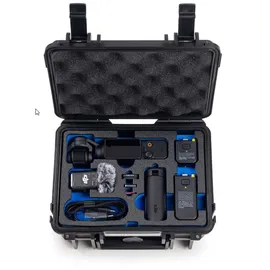 B&W International B&W DJI Osmo Pocket 3 Case Typ 500 Rot