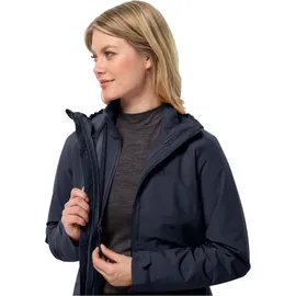 Jack Wolfskin Moonrise 3in1 Jacket Damen night blue S