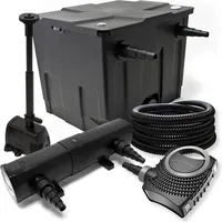 Wiltec SunSun Druckteichfilter Set für 30000l mit 18W UVC