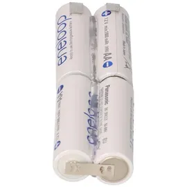 Akkuman L2x2 Inline BK-3MCCE 4,8V 1900 mAh 2 St.