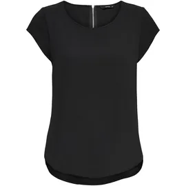 Only Blusentop ONLVIC Schwarz 44