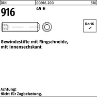 Industrial Quality Supplies DIN 916/ISO 4029 Gewindestift VG M20x25