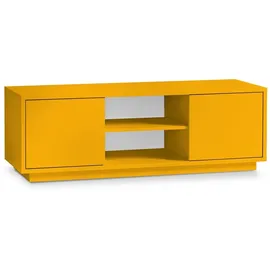Aileenstore Eyecatcher Lowboard 4500 cm Orange Holz, Spanplatte, Holzwerkstoff