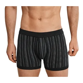 SCHIESSER Original Classics Boxershorts gestreift schwarz 5 2er Pack
