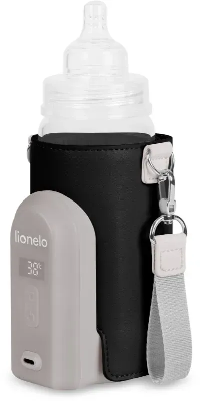 Lionelo Thermup Go Evo Wasser- und Milchwärmer für unterwegs Black 1 St.