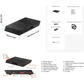 ASUSTOR FS6706T Flashstor 6 NAS System 6-bay