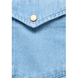 Mustang Kurzarmhemd Blau XL