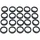 RockShox Pike/lyrik B1/yari/boxxer/domain/revelation/35g Gabeldichtringsatz - black - 35 mm