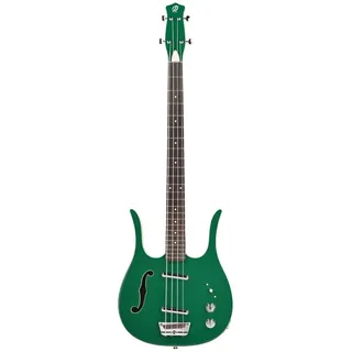Danelectro 58 Red Hot Longhorn Bass Jade Top Bassgitarre
