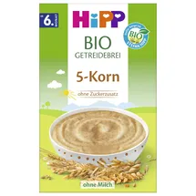 HiPP Getreidebrei 5-Korn ab 6. Monat 7 x 200 g
