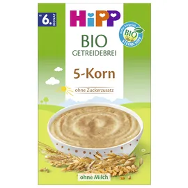 HiPP Getreidebrei 5-Korn ab 6. Monat 7 x 200 g