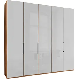 Wiemann Drehtürenschrank Monaco 246,3 x 236 x 58 cm Braun/Weiß