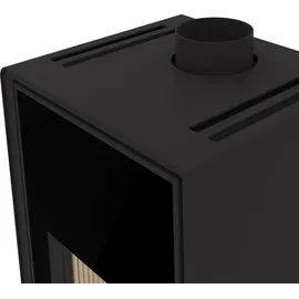 HS Flamingo Flamingo Kaminofen Stahl Schwarz/Braun