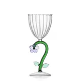Ichendorf Milano Kelch Optisch Blume Lila Glas 0,28 l