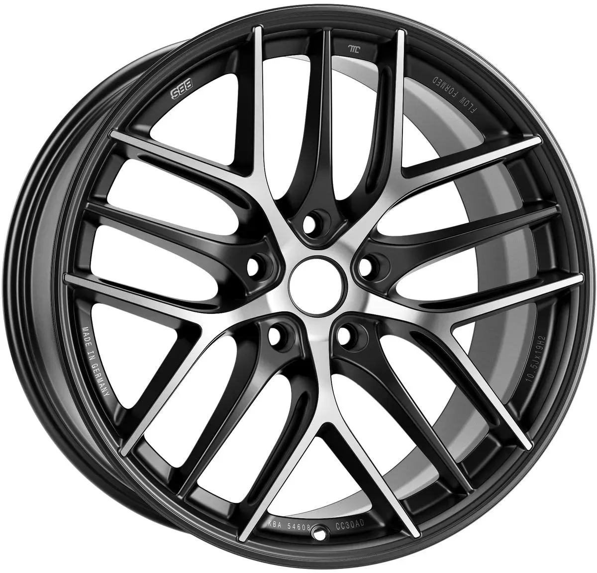 BBS Alufelge CC-R Unlimited schwarz matt dia. 11x22 5x117,5 ET70,5 CC8101AD