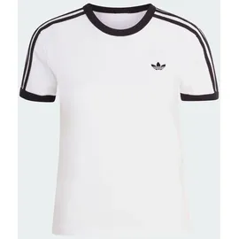 adidas 3S TEE SLIM Weiß/Schwarz XS