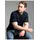 TRIGEMA T-Shirt "TRIGEMA T-Shirt mit Knopfleiste DELUXE Baumwolle", Herren, Gr. 4XL, blau (navy), Single Jersey, 100% Baumwolle, normal, ohne Ausschnitt, Shirts T-Shirt