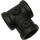 GARDINIA T - Stück Industrial Home Ø 25 mm Schwarz