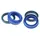 EnDURO Fk6613 Rockshox 28 Mm Gabeldichtringsatz Blau,Schwarz Blau,Schwarz One Size