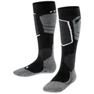 FALKE Skisocken SK4 Advanced (1-Paar) mit leichter Polsterung für gute Kontrolle schwarz 27-30
