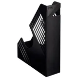 BENE Stehsammler Polystyrol schwarz , DIN A4