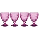 Villeroy & Boch Boston Coloured 310 ml Berry Rotweinglas - 4 Stück