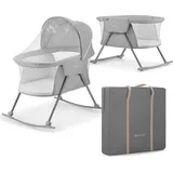 Kinderkraft Kinderbett 3in1 LOVI, Grau